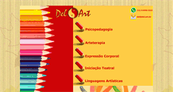 Desktop Screenshot of del.art.br